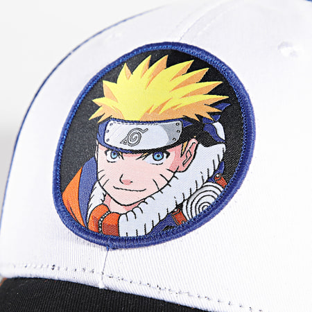 Freegun - Casquette Naruto Bleu Roi Blanc Noir Orange