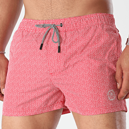 Jack And Jones - Bora Bora Zwemshort Rood Wit