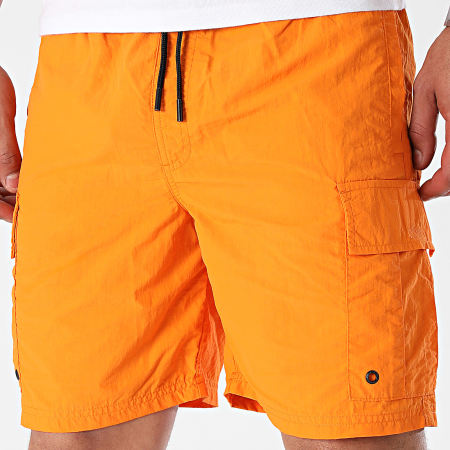 Jack And Jones - Short De Bain Cargo Fiji Orange