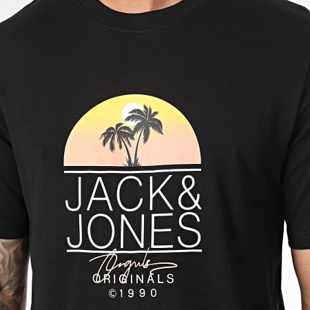 Jack And Jones - Camiseta Casey Negra