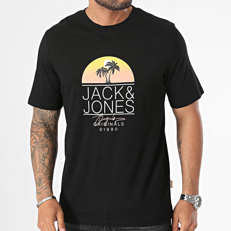Jack And Jones - Camiseta Casey Negra