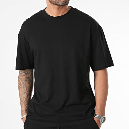 Jack And Jones - Ensemble Tee Shirt Et Short Jogging Bradley Noir