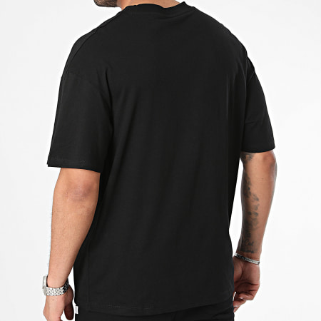 Jack And Jones - Ensemble Tee Shirt Et Short Jogging Bradley Noir