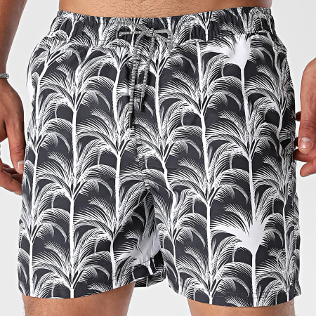 Jack And Jones - Short De Bain Fiji Noir Blanc