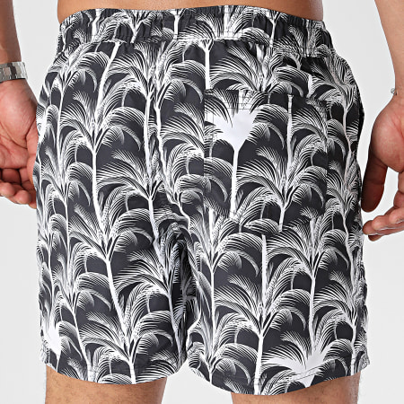 Jack And Jones - Short De Bain Fiji Noir Blanc