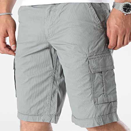 Teddy Smith - Pantaloncini Cargo Sytro 3 a righe grigie