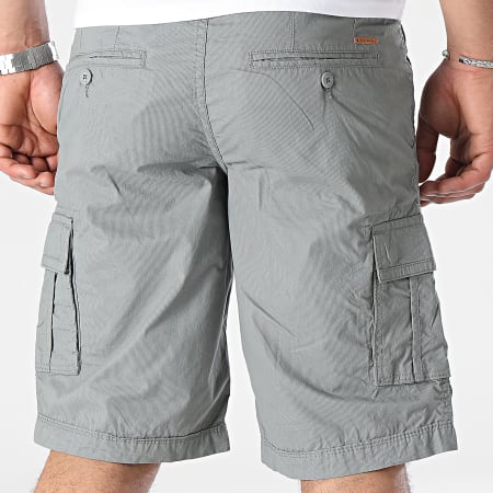 Teddy Smith - Pantaloncini Cargo Sytro 3 a righe grigie