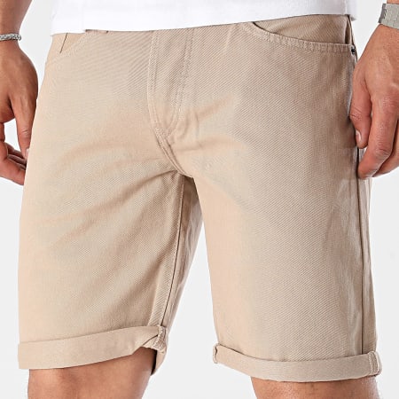 Tiffosi - Pantalón corto vaquero regular 10054416 Beige