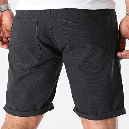 Tiffosi - Regular Fit Jean Shorts 10054416 Zwart