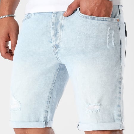 Tiffosi - Pantalones cortos vaqueros slim 10054418 Lavado azul