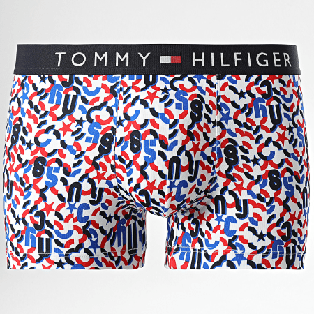 Tommy Hilfiger - Boxer 2854 Blanc Noir Bleu Roi Rouge