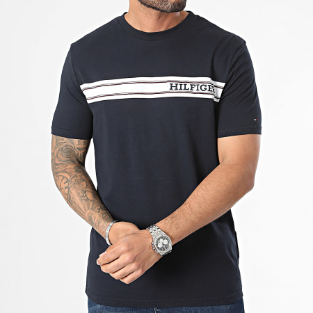Tommy Hilfiger - Tee Shirt 3196 Bleu Marine