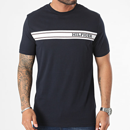 Tommy Hilfiger - Tee Shirt 3196 Bleu Marine