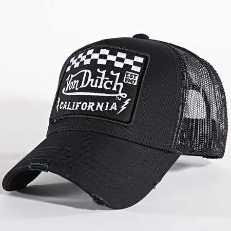 Von Dutch - Trucker Cas 1 Pet Zwart