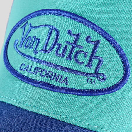 Von Dutch - Casquette Trucker VD-1-CT Bleu Roi Turquoise