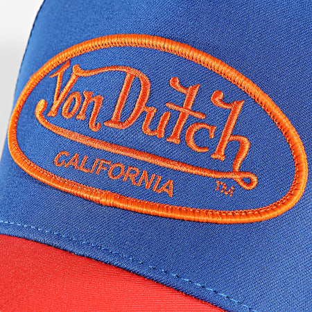 Von Dutch - Casquette Trucker VD-1-CT Bleu Roi Orange