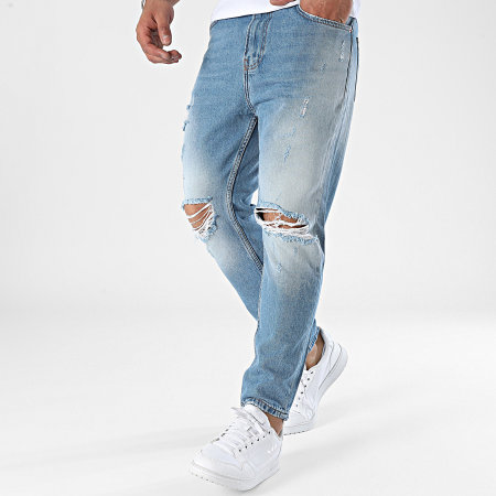 2Y Premium - Jeans slim Deniml Blue Wash