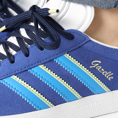 Adidas Originals - Baskets Femme Gazelle IE0439 Royal Blue Bright Blue Almost Yellow