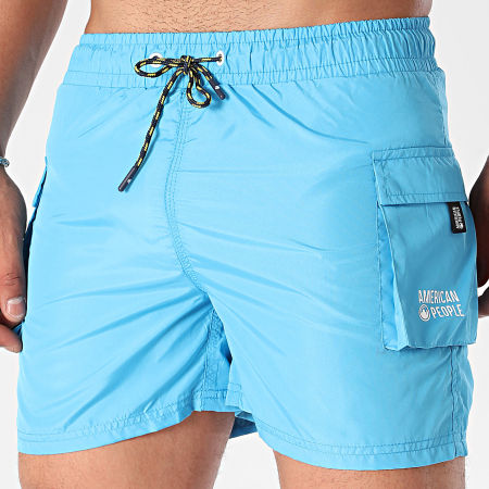 American People - Short De Bain Rio Bleu Clair