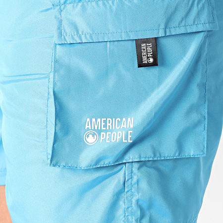 American People - Rio Zwemshort Lichtblauw