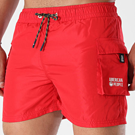 American People - Pantaloncini da bagno Rio Rosso