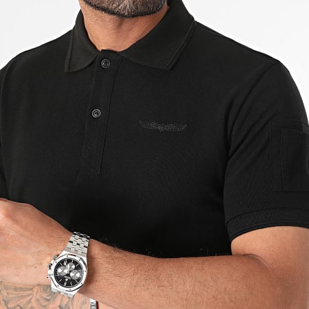 Bombers Original - Polo de manga corta Ace Negro