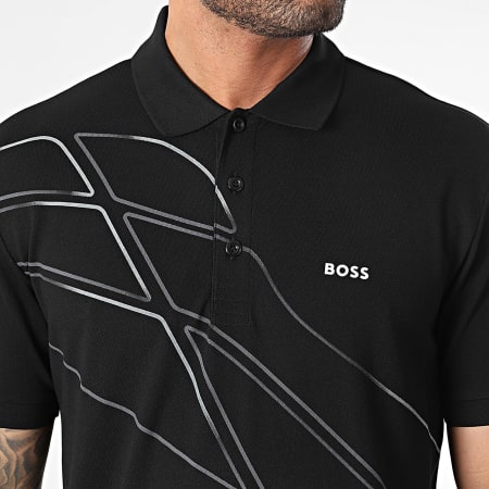BOSS - Polo Manches Courtes Paddy 3 50512766 Noir