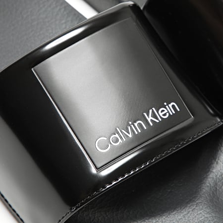 Calvin Klein - Claquettes Pool Slide 1466 Noir