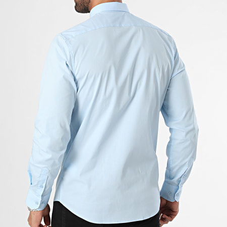 Classic Series - Lichtblauw shirt met lange mouwen