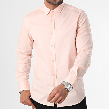 Classic Series - Roze shirt met lange mouwen