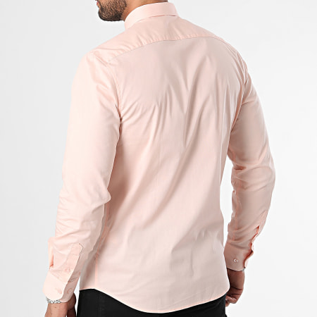 Classic Series - Roze shirt met lange mouwen