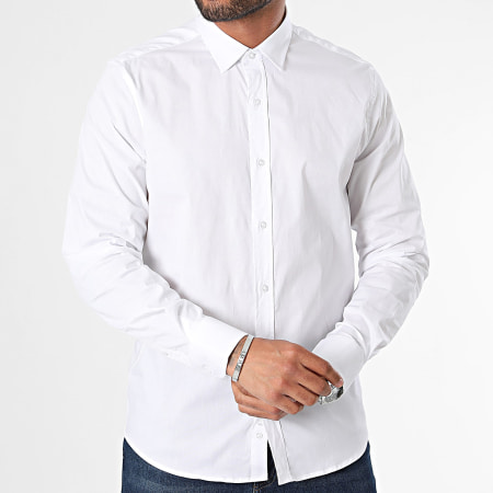 Classic Series - Chemise Manches Longues Blanc