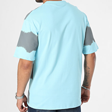 Classic Series - Camiseta oversize Azul claro Gris