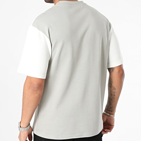 Classic Series - Oversize Tee Shirt Gris claro Blanco