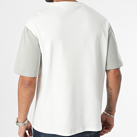 Classic Series - Camiseta Oversize Blanco Gris