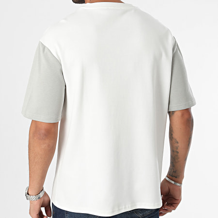 Classic Series - Oversized T-shirt Wit Grijs