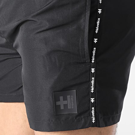 Helvetica - 31 Pantaloncini da bagno a fascia neri Malibu