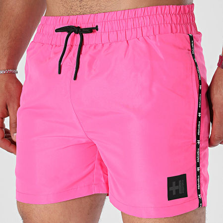 Helvetica - Pantaloncini da bagno a fascia 31 Malibu Pink