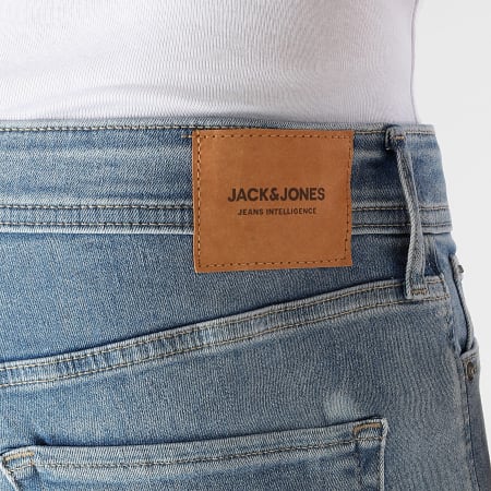 Jack And Jones - Rick Original Pantaloncini Jean dal taglio regolare Denim blu