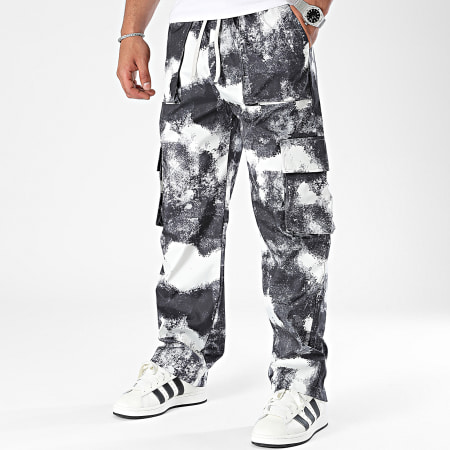 2Y Premium - Zwart Witte Cargo Broek