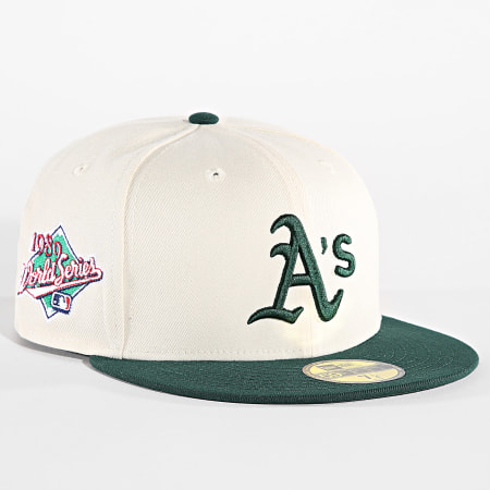 New Era - Cap Fitted 59 Fifty OA 60503452 Beige Verde Scuro