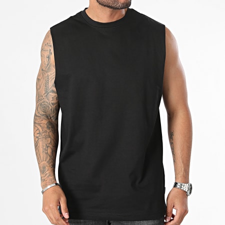 Only And Sons - Tee Shirt Sans Manches Fred Life Noir
