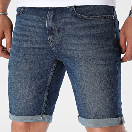 Only And Sons - DBD Ply Jean Shorts 7646 Azul Denim