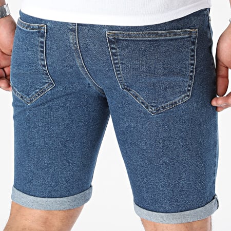 Only And Sons - Short Jean Ply MBD 9039 Bleu Denim