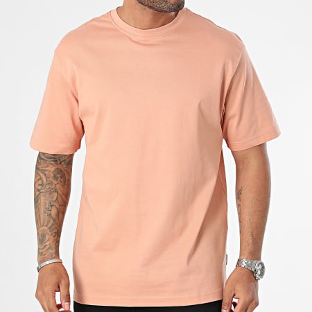 Only And Sons - Tee Shirt Oversize Fred Life Orange