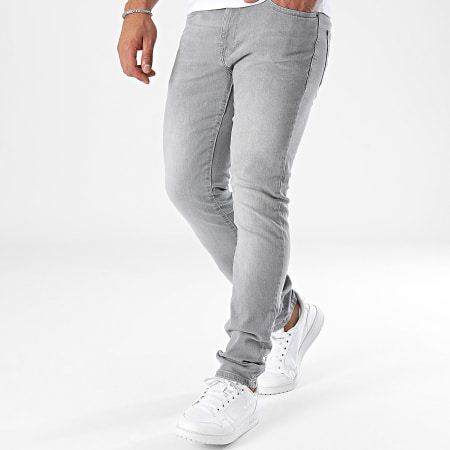 Only And Sons - Slim Loom Jeans Grijs