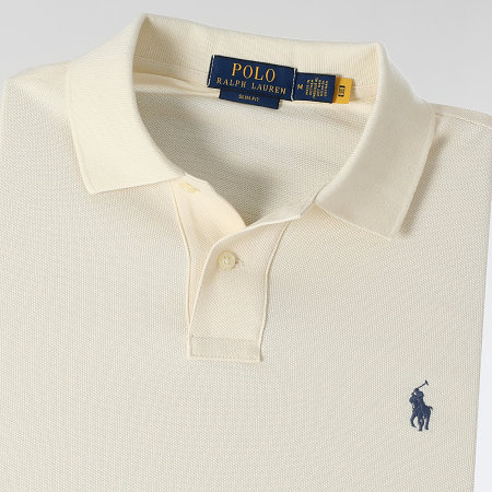 Polo Ralph Lauren - Polo Sleeve Classics Slim Fit Beige chiaro