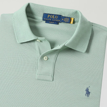 Polo Ralph Lauren - Polo Manches Courtes Classics Slim Fit Vert