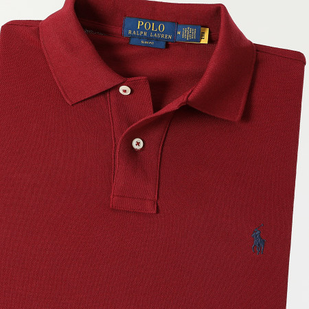Polo Ralph Lauren - Polo Sleeve Classics Slim Fit Bordeaux