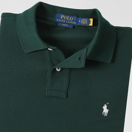 Polo Ralph Lauren - Polo Classics Slim Fit a maniche corte Verde scuro